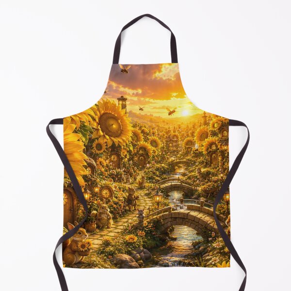 Item preview, Sunflower Village designed and sold by Gold&pixels.
