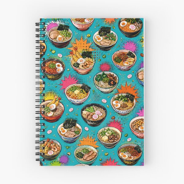 Item preview, Ramen Bowl Pop Art Pattern for Japanese Food and Noodle Lovers designed and sold by TM DESIGNS AND MORE.