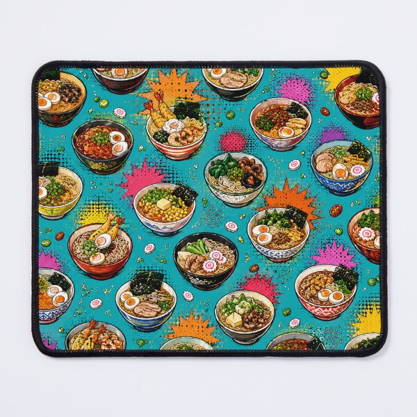 Item preview, Ramen Bowl Pop Art Pattern for Japanese Food and Noodle Lovers designed and sold by TM DESIGNS AND MORE.
