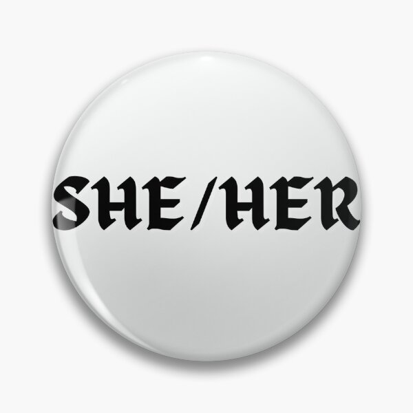 Item preview, Pronoun (She/Her) designed and sold by feelinthrifty.