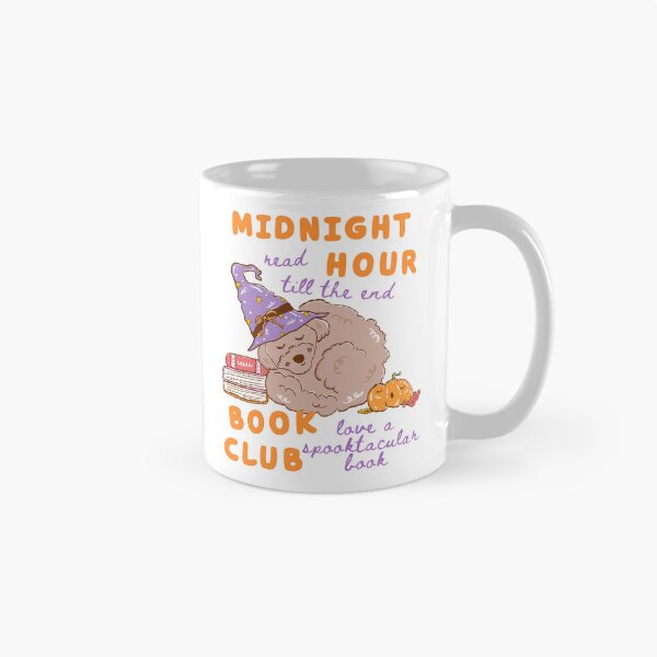 Item preview, Halloween Dog  Reading, Midnight Hour Book Club, Fall Books, Spooktacular Story, Bookish Autumn designed and sold by Forevermore.