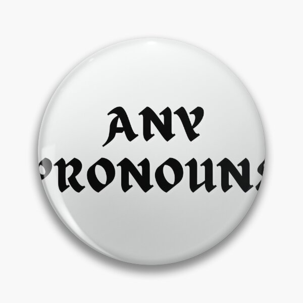Item preview, Pronoun (any pronouns) designed and sold by feelinthrifty.
