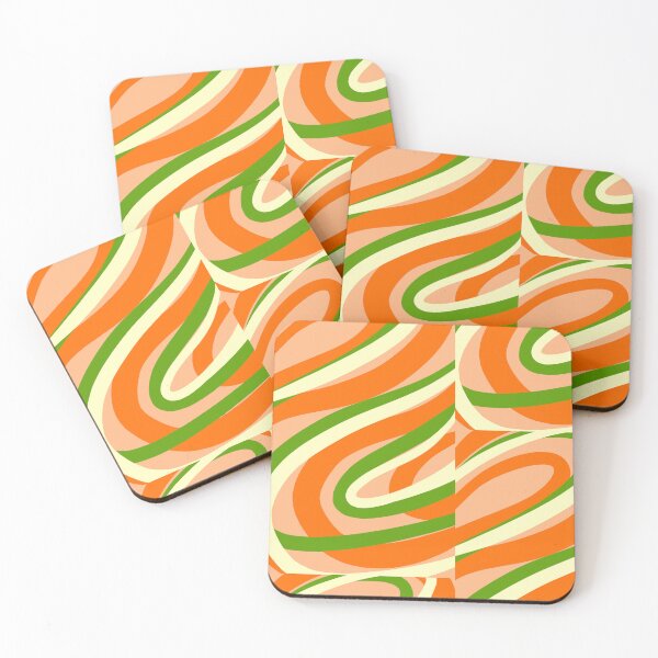 Item preview, Orange green abstract designed and sold by Blooom313.