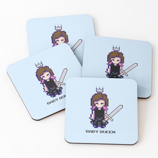 Item preview, Baby Queen Video Game Pixel Sprite designed and sold by alyssabmarie.