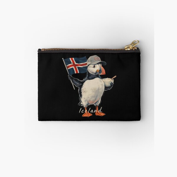 Item preview, Iceland Puffin Bird Icelandic Flag Skyr Bowl Mascot designed and sold by Enea Kelo.