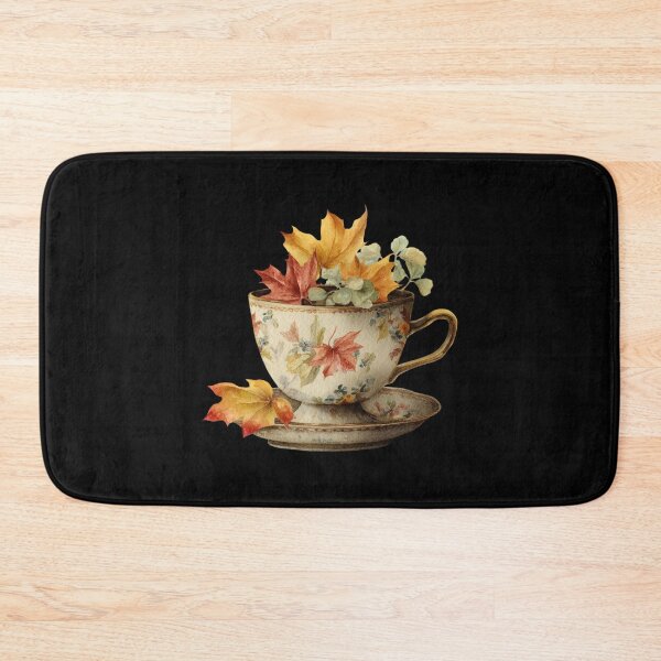 Item preview, Autumn Leaves in Teacup designed and sold by Hillonmary.