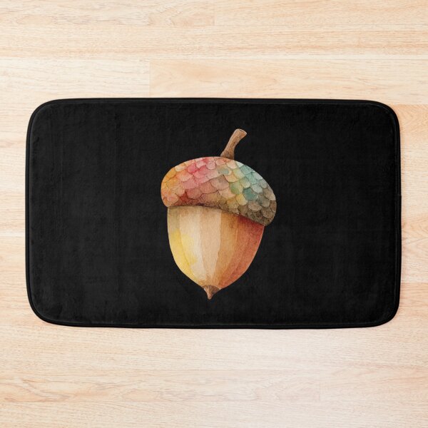 Item preview, Colorful Acorn on White Background designed and sold by Hillonmary.