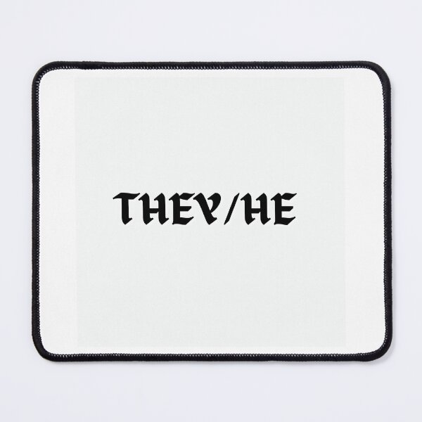 Item preview, Pronoun (They/He) designed and sold by feelinthrifty.