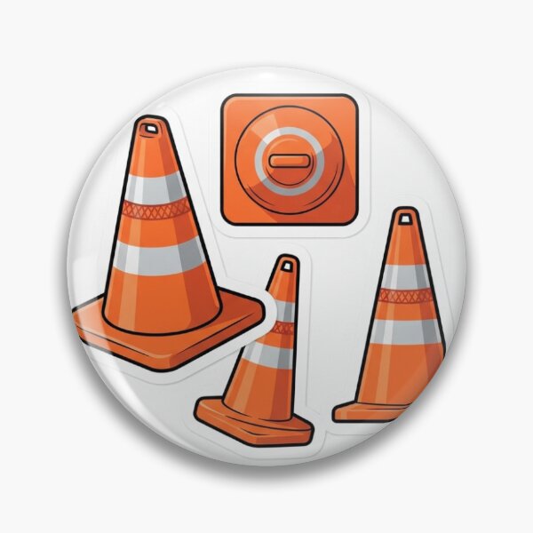 Item preview, Traffic cones designed and sold by The Fire Locker.