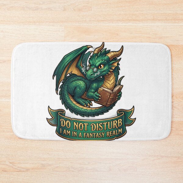Item preview, Do Not Disturb I Am In A Fantasy Realm Dragon designed and sold by ryanguas.