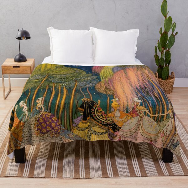 Item preview, Art Nouveau Wall Art – Kay Nielsen - Twelve Dancing Princesses Forest – Fairy Tale Decor designed and sold by RickE.