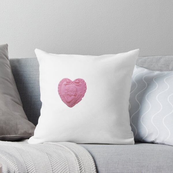 Item preview, vintage whimsy pink cupid love cherub angel heart designed and sold by ellmoswrld.
