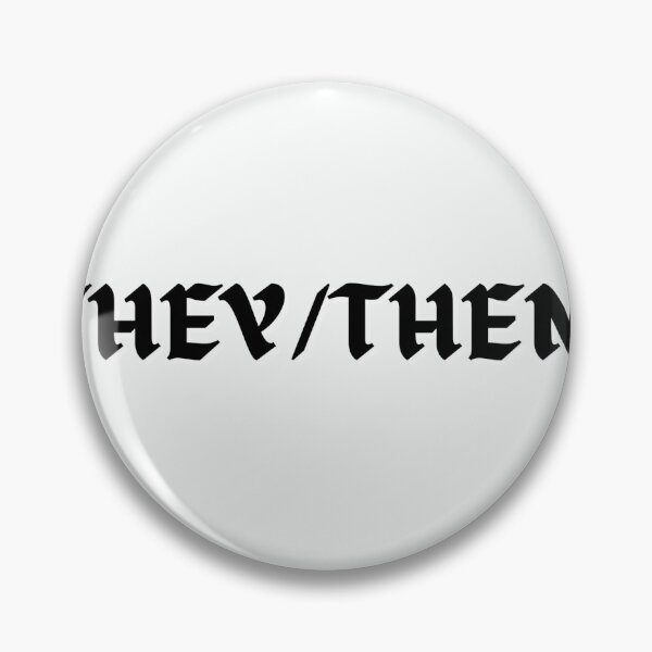 Item preview, Pronoun (They/Them) designed and sold by feelinthrifty.