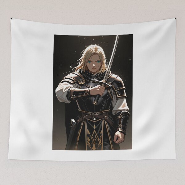 Item preview, Digital Art - Male Fantasy Character, Inspired Video Game Illustration designed and sold by AnimeShin.