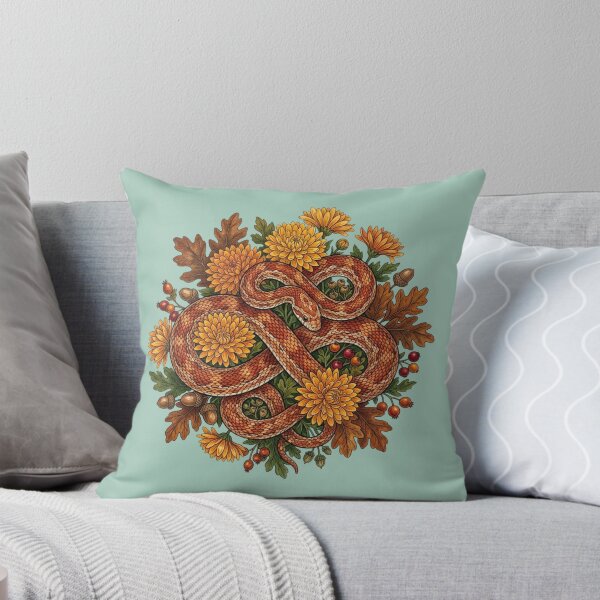 Item preview, Autumn Themed Corn Snake Reptile Pet Design designed and sold by BirdsnStuff.