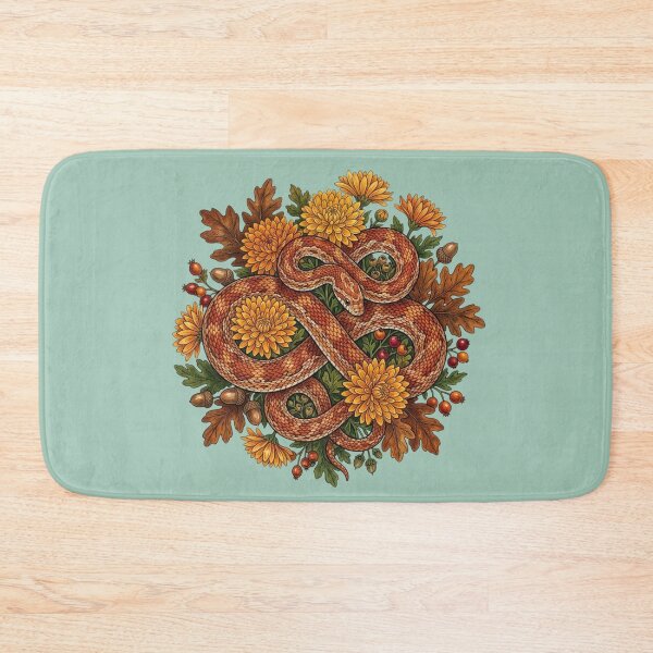 Item preview, Autumn Themed Corn Snake Reptile Pet Design designed and sold by BirdsnStuff.
