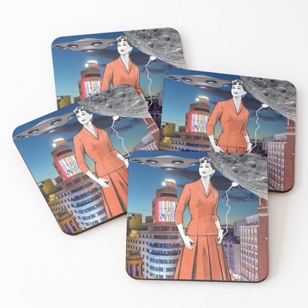 Item preview, Retro Invasion in Madrid designed and sold by Bygodan.