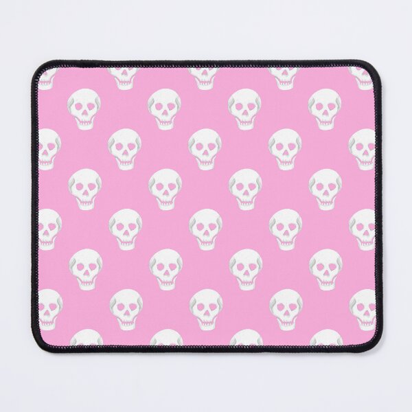 Item preview, Pastel Pink Halloween Skulls designed and sold by Julie Erin Designs.
