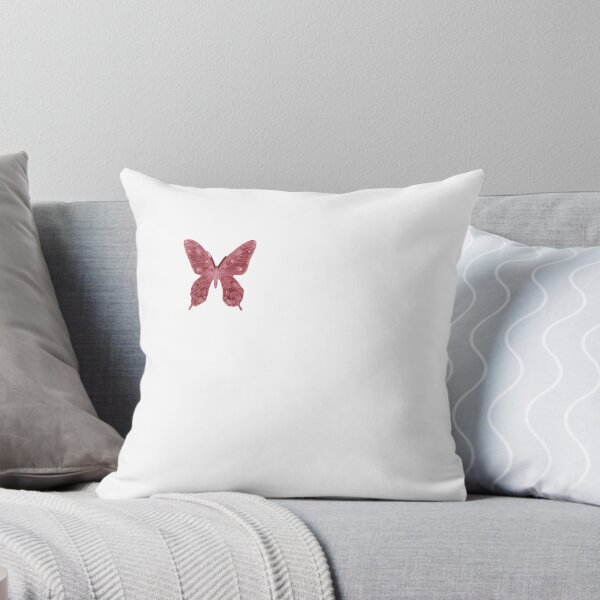 Item preview, vintage whimsy pink red butterfly designed and sold by ellmoswrld.