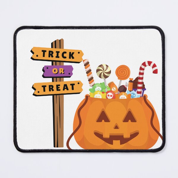 Item preview, Trick Or Treat Pumpkin Bucket Filled With Halloween Candy designed and sold by Alexacarmen.