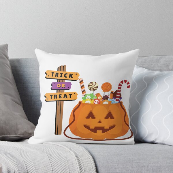 Item preview, Trick Or Treat Pumpkin Bucket Filled With Halloween Candy designed and sold by Alexacarmen.