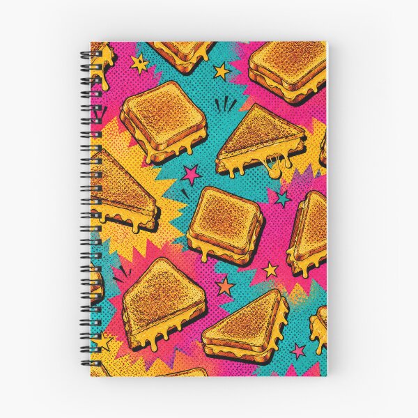 Item preview, Grilled Cheese Pop Art Pattern for Sandwich and Food Lovers designed and sold by TM DESIGNS AND MORE.