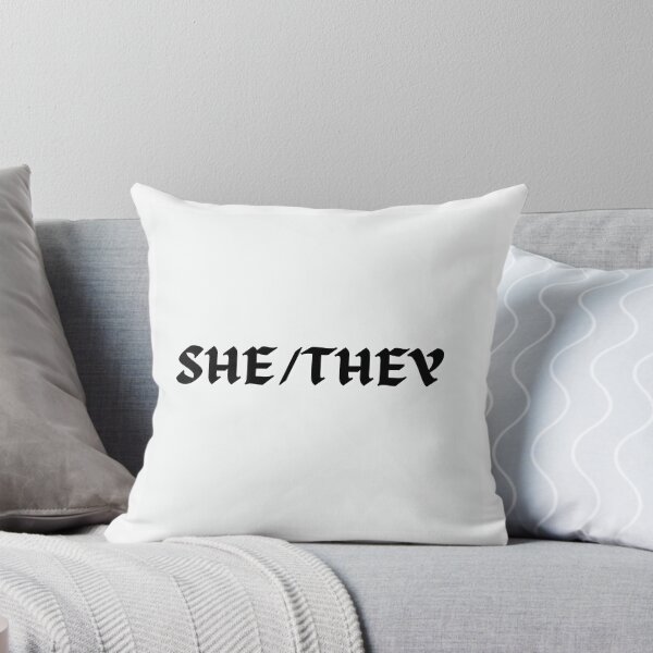 Item preview, Pronoun (She/They) designed and sold by feelinthrifty.
