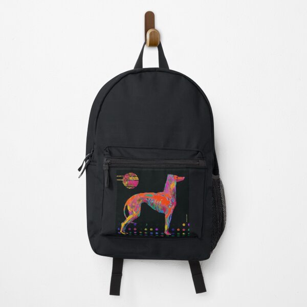 Item preview, Bold Neon Glow Sighthound Dog Art designed and sold by MikZviagin.