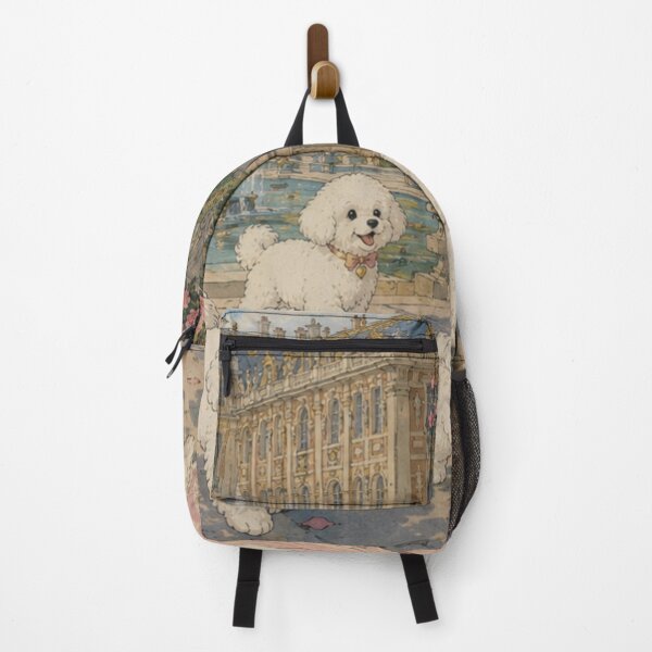 Item preview, Marie Antoinette At Chateau Versailles with white puppies designed and sold by CaseyMichelleArt.