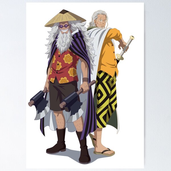 Item preview, Scopper Gaban & Silver Rayleigh designed and sold by Anime 8765 Shop.