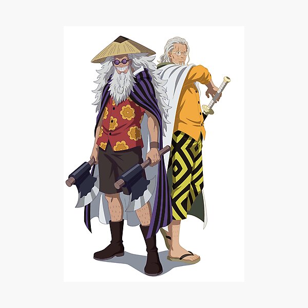 Item preview, Scopper Gaban & Silver Rayleigh designed and sold by Anime 8765 Shop.