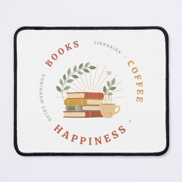 Item preview, Books Libraries Coffee Quiet Mornings T-Shirt designed and sold by DArtfulStudio.