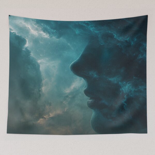 Item preview, Face in nebula designed and sold by ScienceRex.