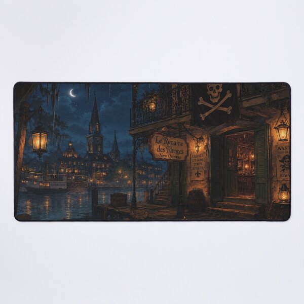 Item preview, The Pirate’s Lair - New Orleans Tavern & Riverboat designed and sold by CaseyMichelleArt.