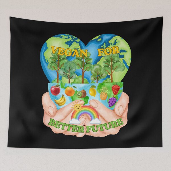 Item preview, Vegan For  Better Future Gifts For Vegans  designed and sold by zebek-design.