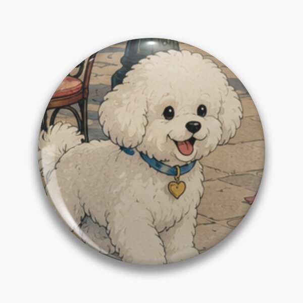 Item preview, Puppies in Paris - Cute French Cafe & Eiffel Tower  designed and sold by CaseyMichelleArt.