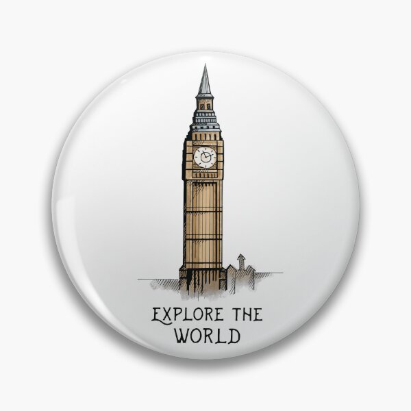 Item preview, Explore The World Big Ben London Art designed and sold by AhinoraArtShop.