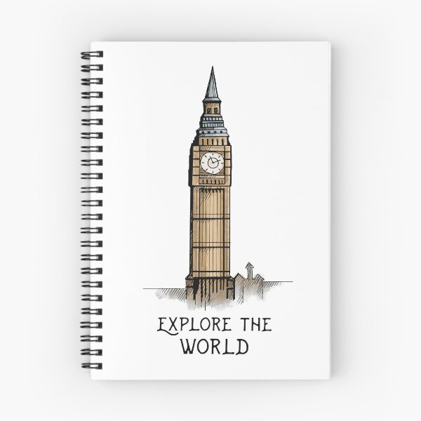 Item preview, Explore The World Big Ben London Art designed and sold by AhinoraArtShop.