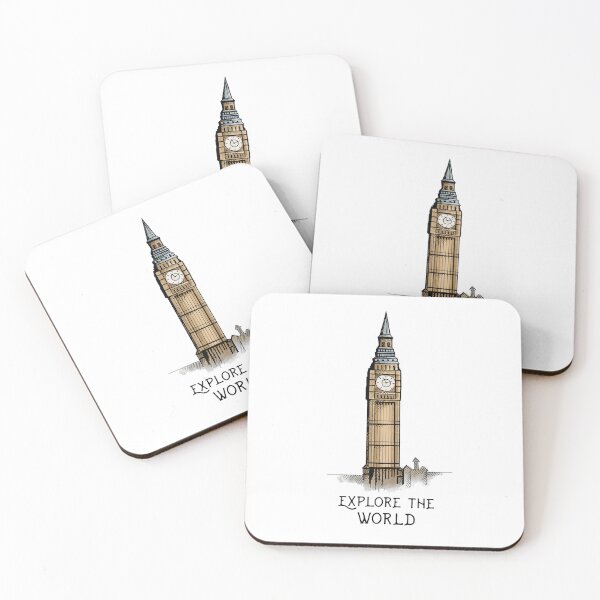 Item preview, Explore The World Big Ben London Art designed and sold by AhinoraArtShop.