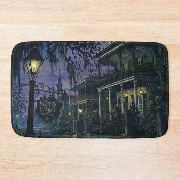 Item preview, Twilight - New Orleans Garden District designed and sold by CaseyMichelleArt.