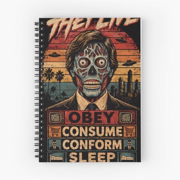 Item preview, They Live Vintage Retro Sunset Obey designed and sold by fpeShop.