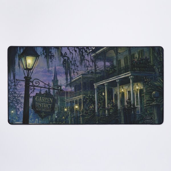 Item preview, Twilight - New Orleans Garden District designed and sold by CaseyMichelleArt.