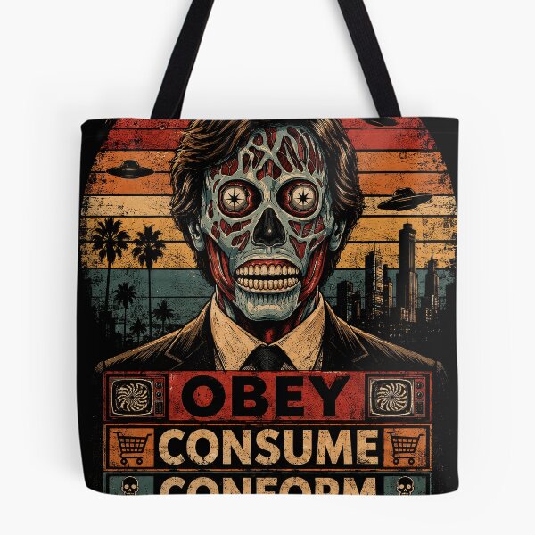 Item preview, They Live Vintage Retro Sunset Obey designed and sold by fpeShop.