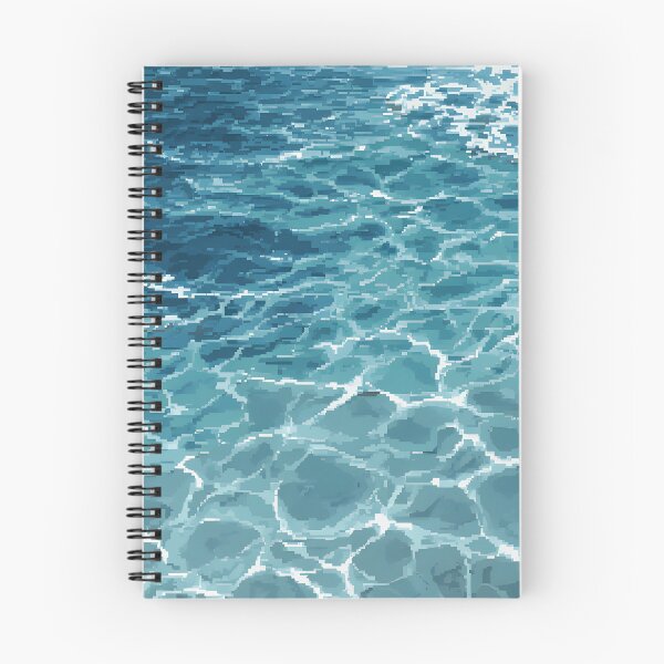 Item preview, Pixel art water texture designed and sold by ScienceRex.