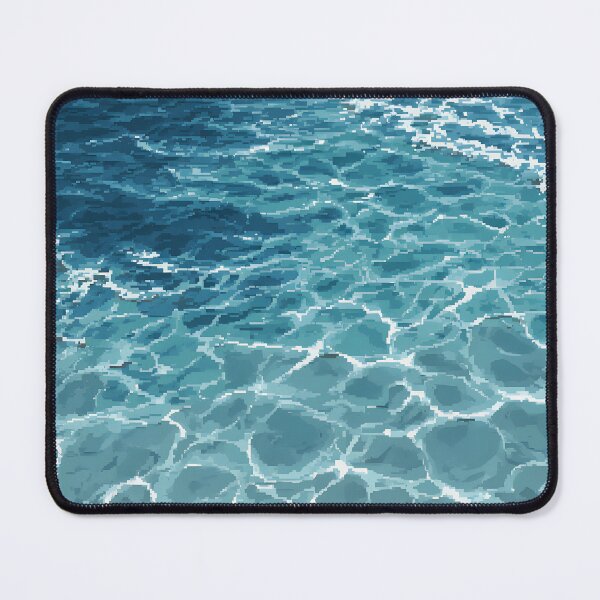 Item preview, Pixel art water texture designed and sold by ScienceRex.