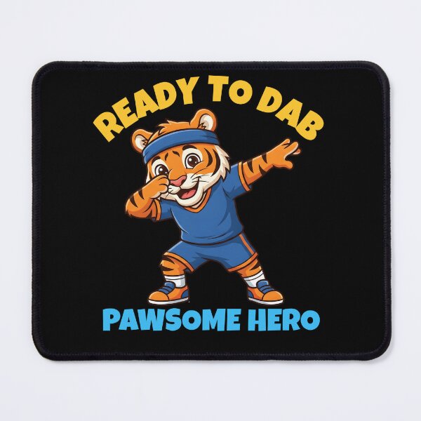Item preview, Cute Dabbing Tiger Kids Ready To Dab Pawsome Hero Gift designed and sold by LeSoniPapaPrint.