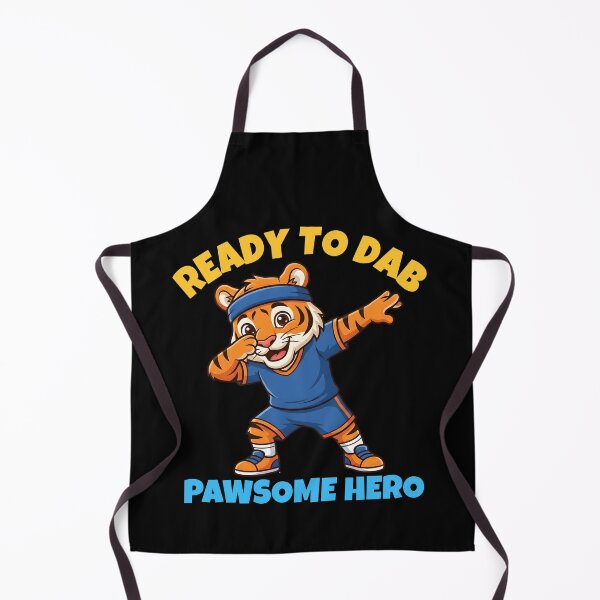Item preview, Cute Dabbing Tiger Kids Ready To Dab Pawsome Hero Gift designed and sold by LeSoniPapaPrint.