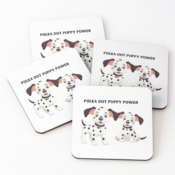 Item preview, Polka Dot Puppy Power Cute Cartoon Dalmatians designed and sold by Alexacarmen.