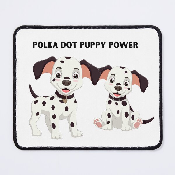 Item preview, Polka Dot Puppy Power Cute Cartoon Dalmatians designed and sold by Alexacarmen.