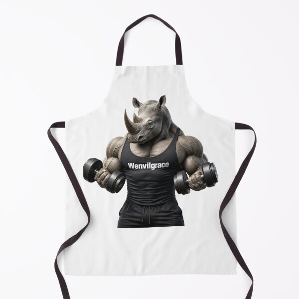 Item preview, Bodybuilder Rhino Gift designed and sold by Wenvilgrace.